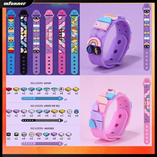 Eu Ollie 【พร้อมส่ง-COD】บล็อกตัวต่อเลโก้ ลายจุด ปรับความยาวได้ DIY สําหรับเด็ก
