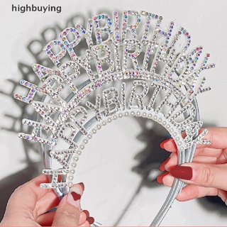 [highbuying] แฟชั่น หวาน วันเกิด เด็กผู้หญิง ที่คาดผม โลหะ อัลลอยด์ พลอยเทียม งานเลี้ยงวันเกิด มงกุฎเจ้าหญิง ที่คาดผม ผู้หญิง มงกุฎ พร้อมส่ง