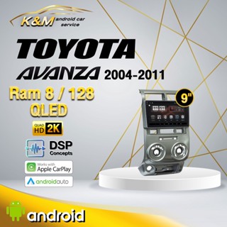 จอแอนดรอย ตรงรุ่น 9 นิ้ว Toyota Avanza 2004-2011 (จอ Andriod แท้-รับประกันศูนย์ Alpha)