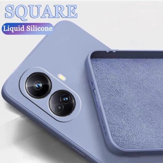 เคสโทรศัพท์ซิลิโคน TPU แบบนิ่ม กันกระแทก หลากสี สําหรับ Realme C55 4G 5G 2023