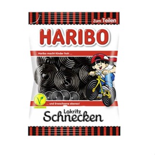 Haribo Lakritz Schnecken 200g เยลลี่ หรือกัมมี่แบร์ ตราฮาริโบ้ เจลลี่ ขนม ขนมขบเคี้ยว ขนมหวาน