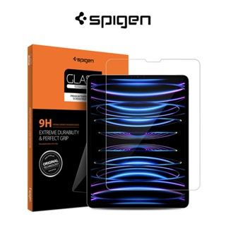 Spigen ฟิล์มกระจกนิรภัยกันรอยหน้าจอ แบบบาง ขนาด 11 นิ้ว สําหรับ iPad Pro 2022 2021 2020 2018 iPad Air 10.9 นิ้ว GLAS.tR 2022 2020