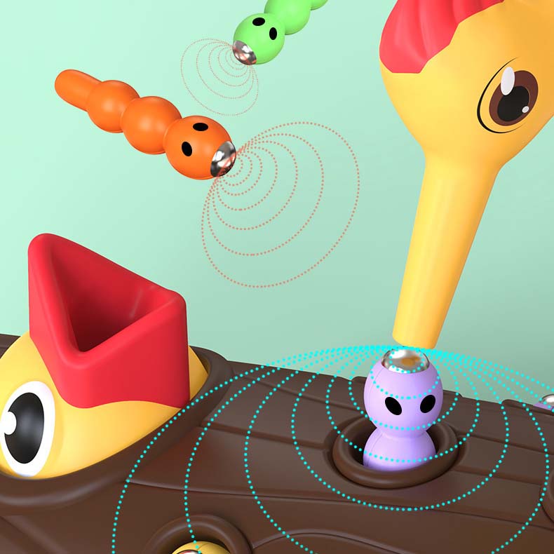 🦔COD🦔 ของเล่นปริศนา  Montessori เม่นน้อย ประสานมือและตา การฝึกความสนใจ ของเล่นเด็ก - รูปที่ 3