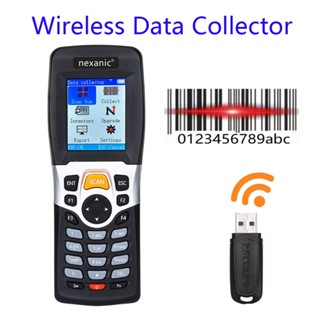 Nexanic PDT3309 Wireless Bar code Collector Data Terminal Inventory Warehouse 1D เครื่องสแกนบาร์โค้ดไร้สาย นักสะสม