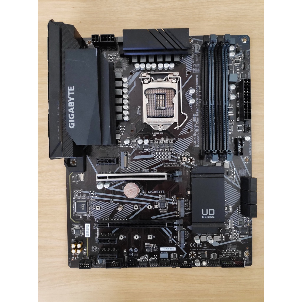 MAINBOARD (เมนบอร์ด) 1200 GIGABYTE Z490 UD มือสอง