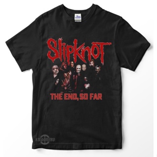 เสื้อยืด แขนสั้น พิมพ์ลาย THE END SO FAR Premium 8th Slipknot