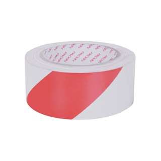 FLOOR เทปนิรภัยตีเส้น PACK IN 2 นิ้ว x 33 ม. สีขาวแดงFLOOR MARKING TAPE PACK IN 2"X33M WHITE-RED