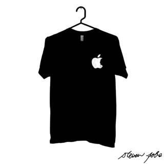 เสื้อยืด พิมพ์ลายโลโก้ Apple 30S ขนาดเล็ก สําหรับผู้ชาย และผู้หญิง