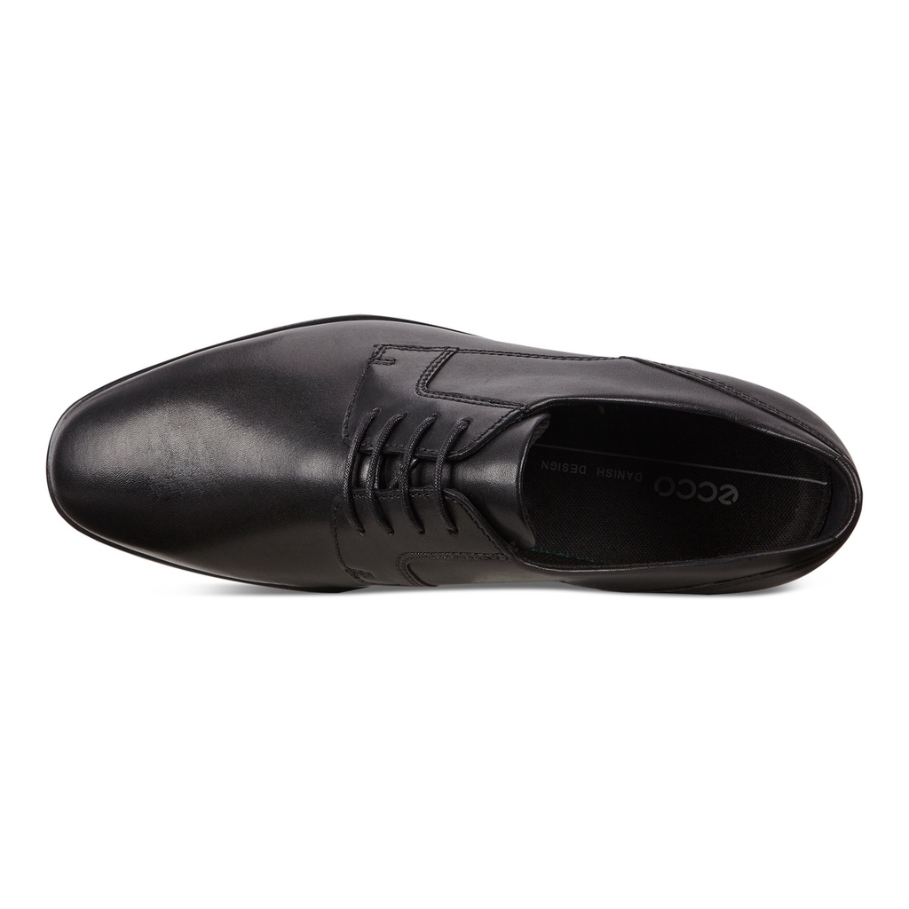 ECCO QUEENSTOWN BLACK รองเท้าผู้ชาย (FAVORITE)