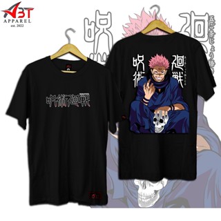 T shirt For Men Tops Unisex Jujutsu Kaisen For Men Women Character Shirts Cotton Sukuna Menswear_05