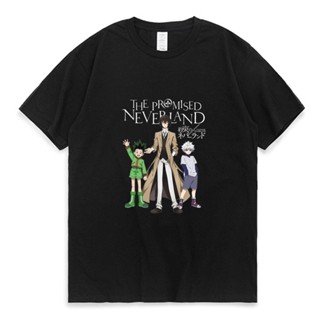 Hot The Promise Neverland Hunter X Hunter Death Note Anime T Shirt Unisex Shirt Summer Oversize T-shirts Manga Men _12