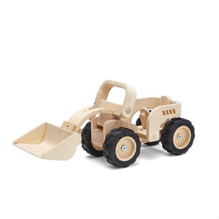 PlanToys 6123 Bulldozer ของเล่นไม้รถตักดิน ของเล่นเด็ก 3 ขวบ