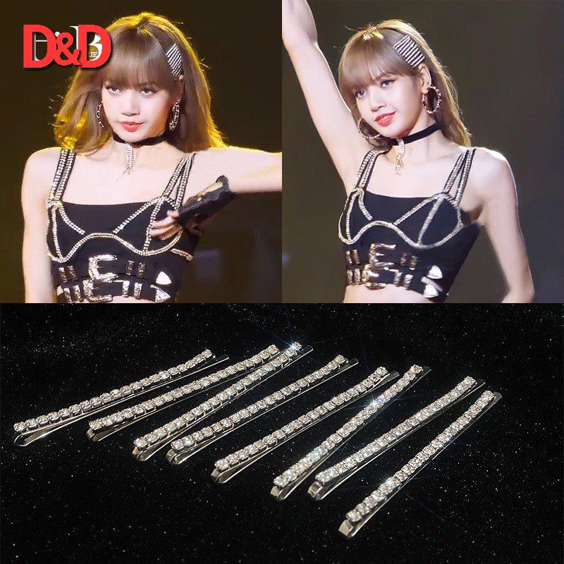 ส่งจากไทย กิ๊บติดผมประดับเพชร เจนนี่-ลิซ่า BLACK PINK   ตรงปก100%           *โชปี้แจกโค้ดส่งฟรี Oบาท*.....