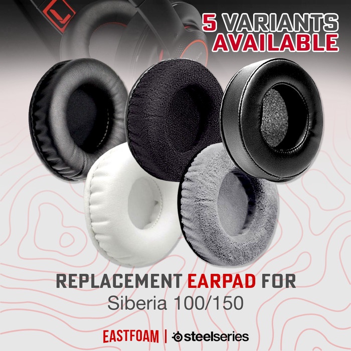 Earpad Earcup Steelseries Siberia100 Siberia150 แผ่นรองหู