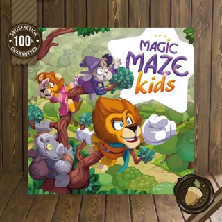 Magic Maze Kids บอร์ดเกมแท้ คู่มือภาษาอังกฤษ