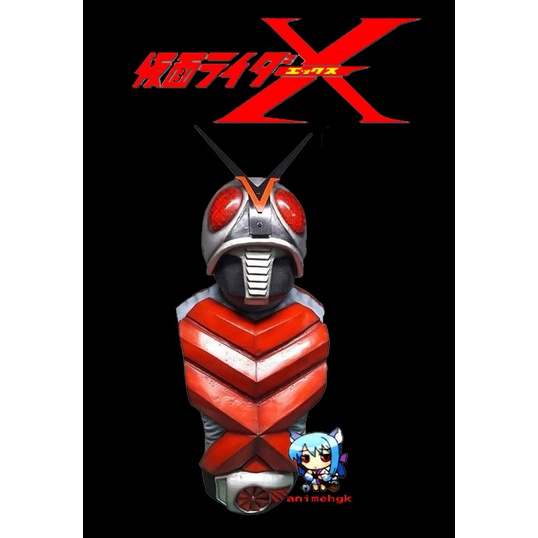 คาเมนไรเดอร์ X มาส์คไรเดอร์ เอกซ์ Kamen Rider Mask X ไอ้มดแดง V5 1/2.5 bust vinyl figure model ไวนิล