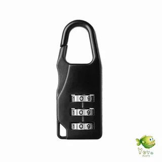 YOYO กุญแจล็อคกระเป๋าเดินทาง แบบตั้งรหัส 3หลัก กุญแจล็อคเอนกประสงค์ Luggage lock