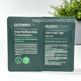 (exp 01/2024) Primera  Green Tea Biome Scalp Cooling Shampoo⁣