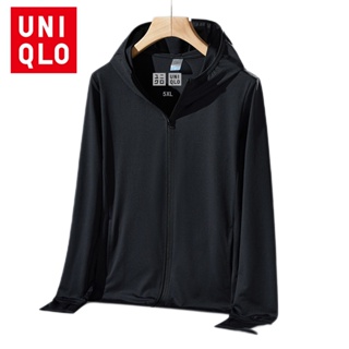 【8 สี】uniqlo เสื้อแจ็กเก็ต เสื้อฮู้ดดี้ กันแดด กันลม ผู้หญิง นุ่มสบาย ฤดูร้อน แห้งเร็ว กีฬา เดินป่า เสื้อแจ็กเก็ต