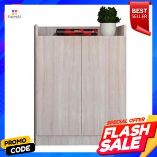 Cabinet ตู้รองเท้า SF รุ่น L601 ขนาด 60 ซม. สีพรีเมียร์โอ๊กShoe Cabinet SF Model L601 Size 60 cm. Premier Oak