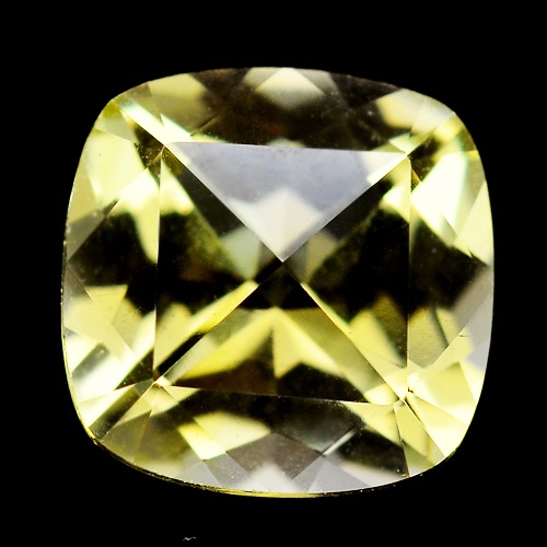 เลม่อนเยลโล่ควอร์ต 6.60 กะรัตเจียรตาข่าย AAA (1307)