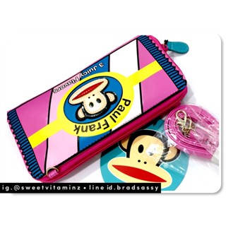 กระเป๋าเงินเท่ห์ๆ เก๋ๆ พร้อมสายสะพายไหล่ จาก Paul Frank (สินค้าใหม่ ป้ายห้อย ของแท้ 100% จาก Shop Paul Frank คะ)