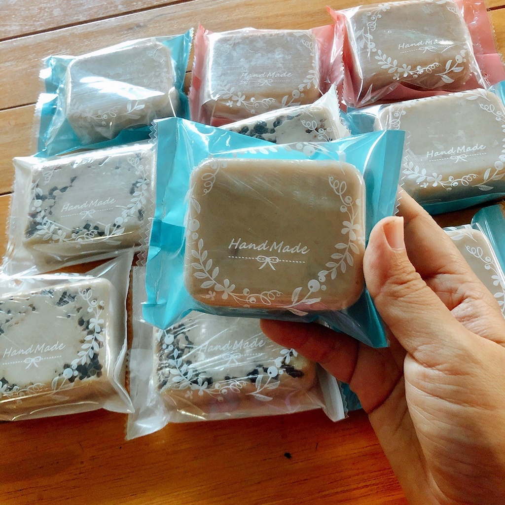 ถุงแพคสบู่ ถุงฝาซีล ถุงใส่สบู่ คุ้กกี้ ขนม **แพค40 ใบ** - รูปที่ 6