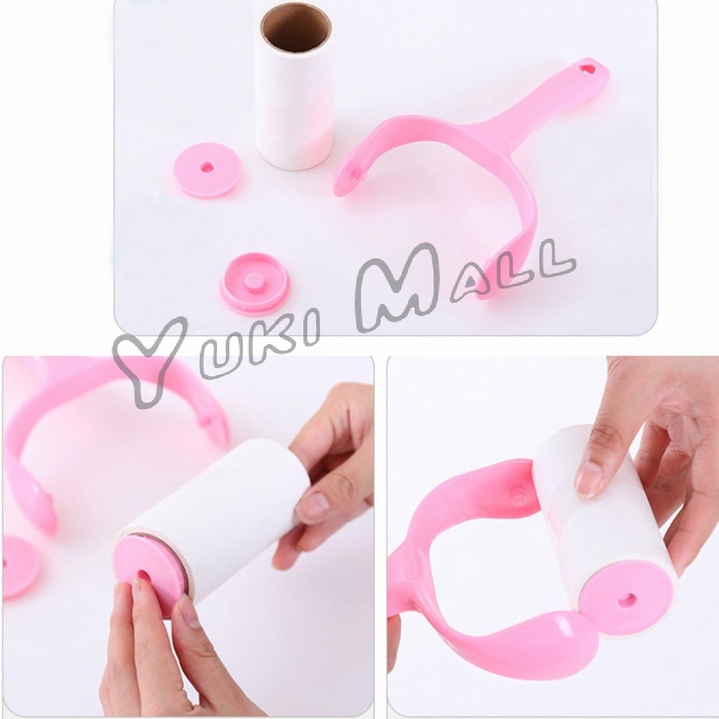 Yuki ลูกกลิ้งทำความสะอาด ลูกกลิ้งเก็บขน   Hair removal device