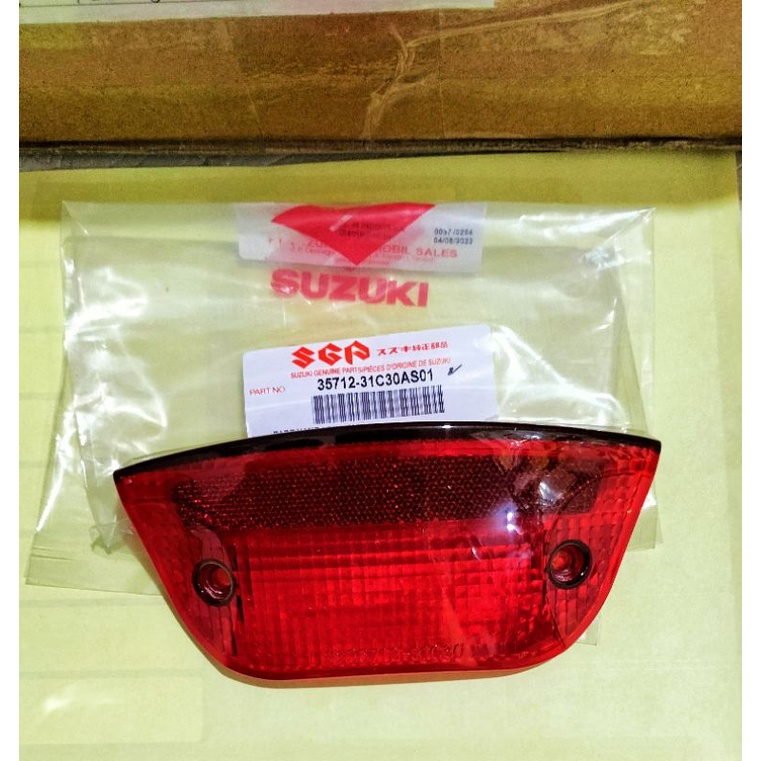 MERAH กระจกหยุดสีแดง micha โคมไฟหลัง satria 2tak lumba ru original sgp 35712-31C30AS01