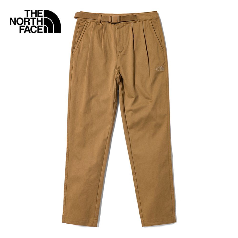 THE NORTH FACE W EXPLORER COTTON PANT - AP - Utility Brown กางเกงขายาว ผู้หญิง