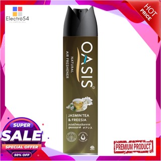 AIR สเปรย์ปรับอากาศ OASIS 320ml JASMINE TEA &amp; FREESIAAIR FRESHENER SPRAY OASIS 320ml JASMINE TEA &amp; FREESIA