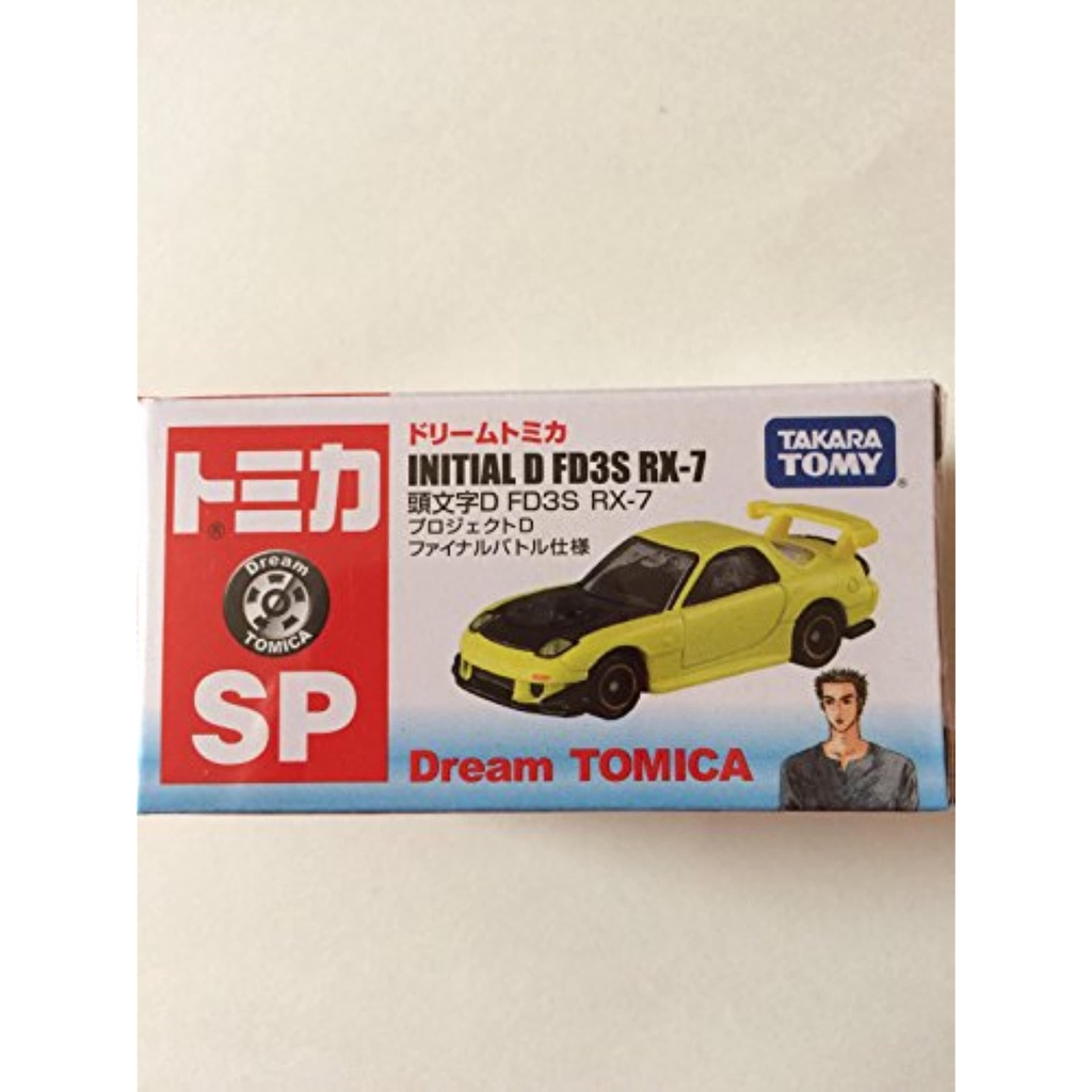 Seven &amp; Eye Dream Tomica Initial D FD3S RX-7 Project D Final Battle Specifications