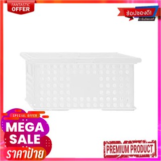 ตะกร้าอเนกประสงค์ทรงเหลี่ยมพร้อมหูหิ้ว MINIMON HOME รุ่น Circle API-5080S ขนาด 29.5 x 18.5 x 13 ซม.Multi-purpose square