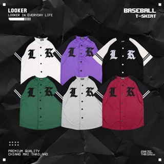 LOOKER - เสื้อ Baseball ปักโลโก้