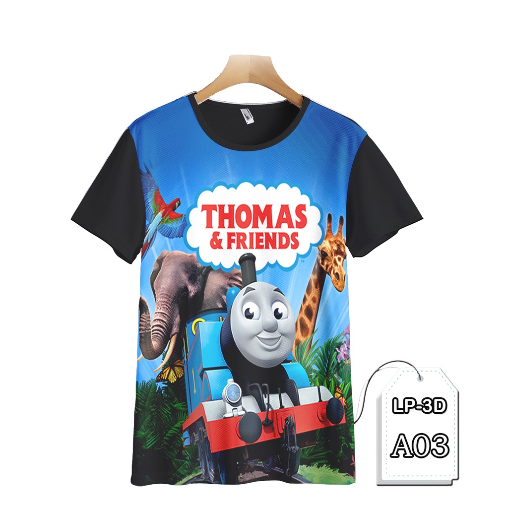 เสื้อยืด Thomas and friends 3D Animation TV เสื้อยืดเด็กการ์ตูน LP3D-A03
