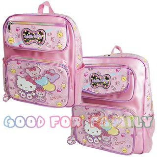 กระเป๋าเป้ Kitty สีชมพู สูง 16 นิ้ว คิตตี้