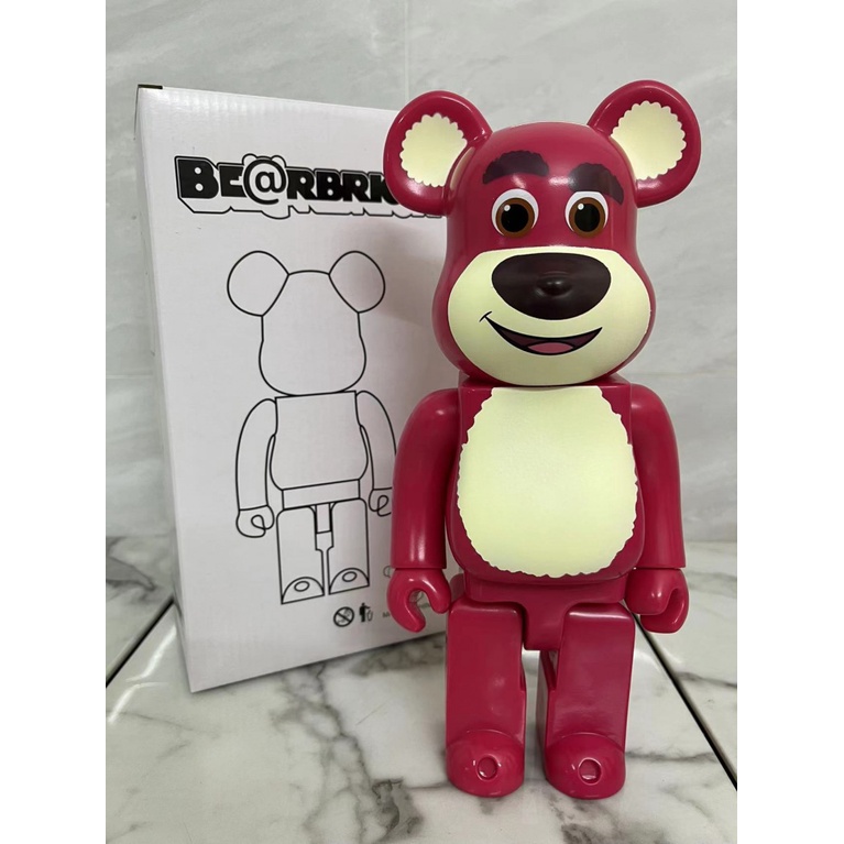 bearbrck400% ฟิกเกอร์ตัวต่อ รูปหมี Violent Cooper Rick Bear Gloomy Regular Version สําหรับตกแต่ง ราคา ถูกที่สุด ดีลบีเคเค แกลเลอรีภาพที่ 7