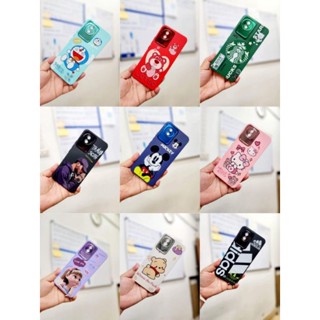 มาใหม่ เคสกำมะหยี่ขอบโครเมี่ยมลายการ์ตูน Samsung  A52(4g) A52(5g) A22(5g) J7  A30  พร้อมส่ง