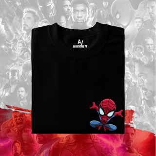 MARVEL - Spideman Chibi Pocket Print Shirt_03