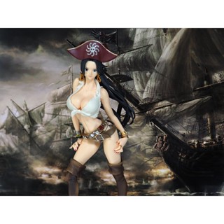 Boa Hancock ของแท้ JP แมวทอง - Flag Diamond Ship Banpresto [โมเดลวันพีช]