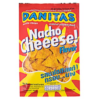 Danitas Corn Chip Nacho Cheese ดานิต้าส์คอร์นนาโชชีส 180กรัม