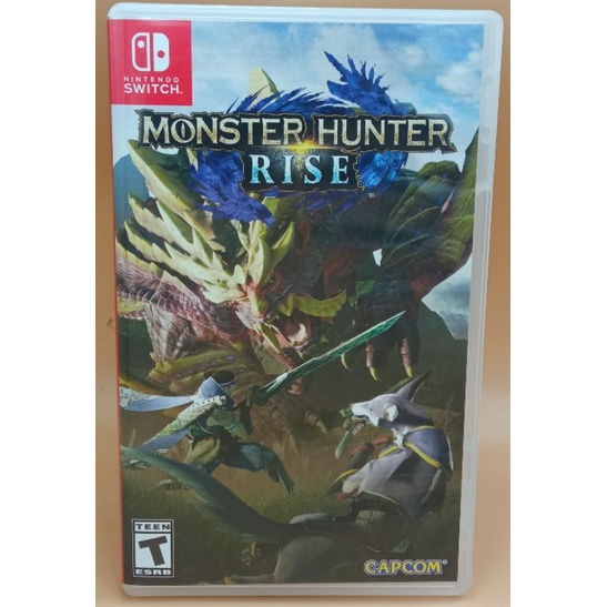(มือสอง) มือ2 เกม Nintendo Switch : Monster Hunter Rise สภาพดี #Nintendo Switch #game