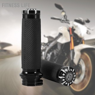 Fitness Life 1in รถจักรยานยนต์มือจับบาร์มือจับสำหรับ Softail Cruiser Chopper สีดำ US