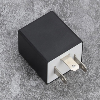 Fitness Life 12V 24V 3-PIN Adjustable LED Flasher Relay ไฟเลี้ยวไฟเลี้ยวสำหรับยานยนต์ รถจักรยานยนต์