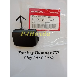 71104-T9A-T00ZB ∙ ฝาปิดหูลากรถกันชนหน้า CITY"2014 แท้ Cover Towing Bumper FR Honda City 2014-2019 Genuine!!