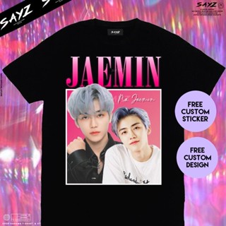 เสื้อยืดแฟชั่น Kaos Jaemin NCT Dream Retro HipHop K-Pop Kaos Lengan Panjang Harajuku Custom Kaos KpopStreetwear ผู้_09