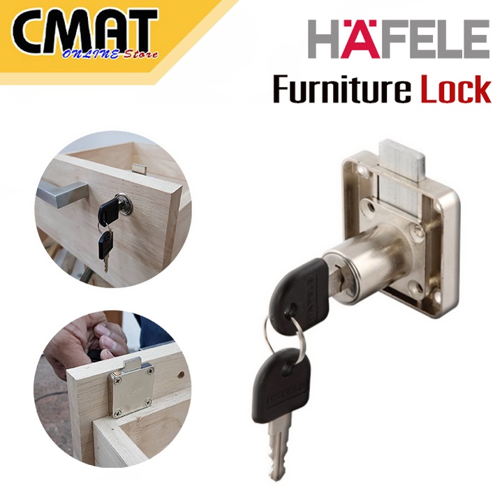 HAFELE กุญแจล็อคลิ้นชัก กุญแจล็อคตู้  (Furniture Lock)
