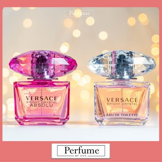 VERSAC E Crystal 30 ml : 90 ml (ของแท้ 100%) : น้ำหอม เวอร์ซาเช่ ไบร์ท คริสตัล