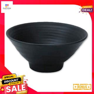 เอโร่#BLACK นิ้วชามปากบาน5.5สีดำaro NoodleBowl5.5" #BLACK