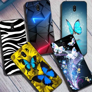 เคสโทรศัพท์มือถือ ซิลิโคนนิ่ม TPU ลายผีเสื้อ สําหรับ Nokia C2 Nokia C2